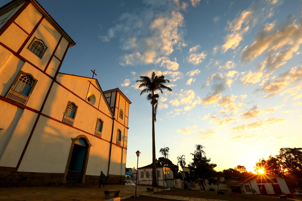 Downtown Pirenópolis, Goiás, in central Brazil.